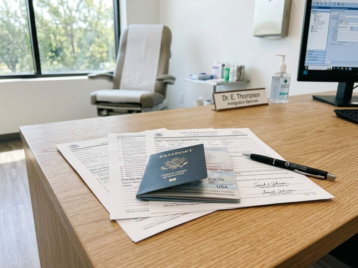 documentation needed for immigration medical exam